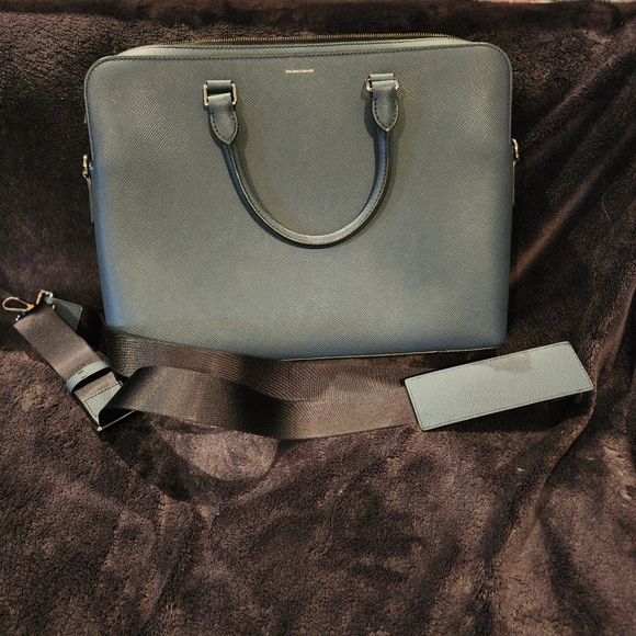 Michael Kors Italian Leather Laptop Bag Briefcase - Picture 6 of 6